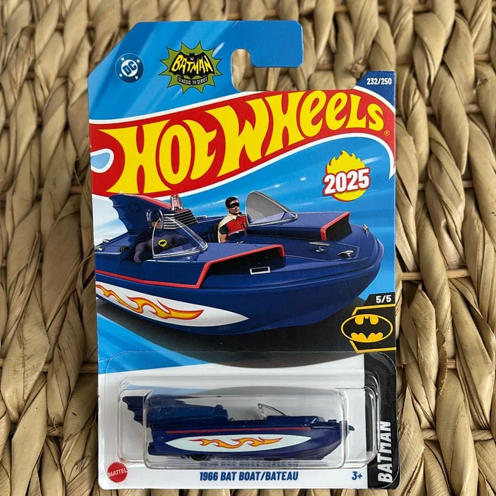 1966 Bat Boat Batman Robin Hot Wheels Speedboat BatBoat Toy Mattel New 2025